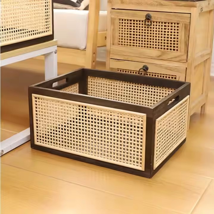 Wooden Nesting Countertop Baskets