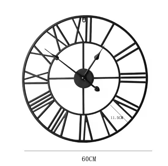 Cross-border European Silent Wall Clock